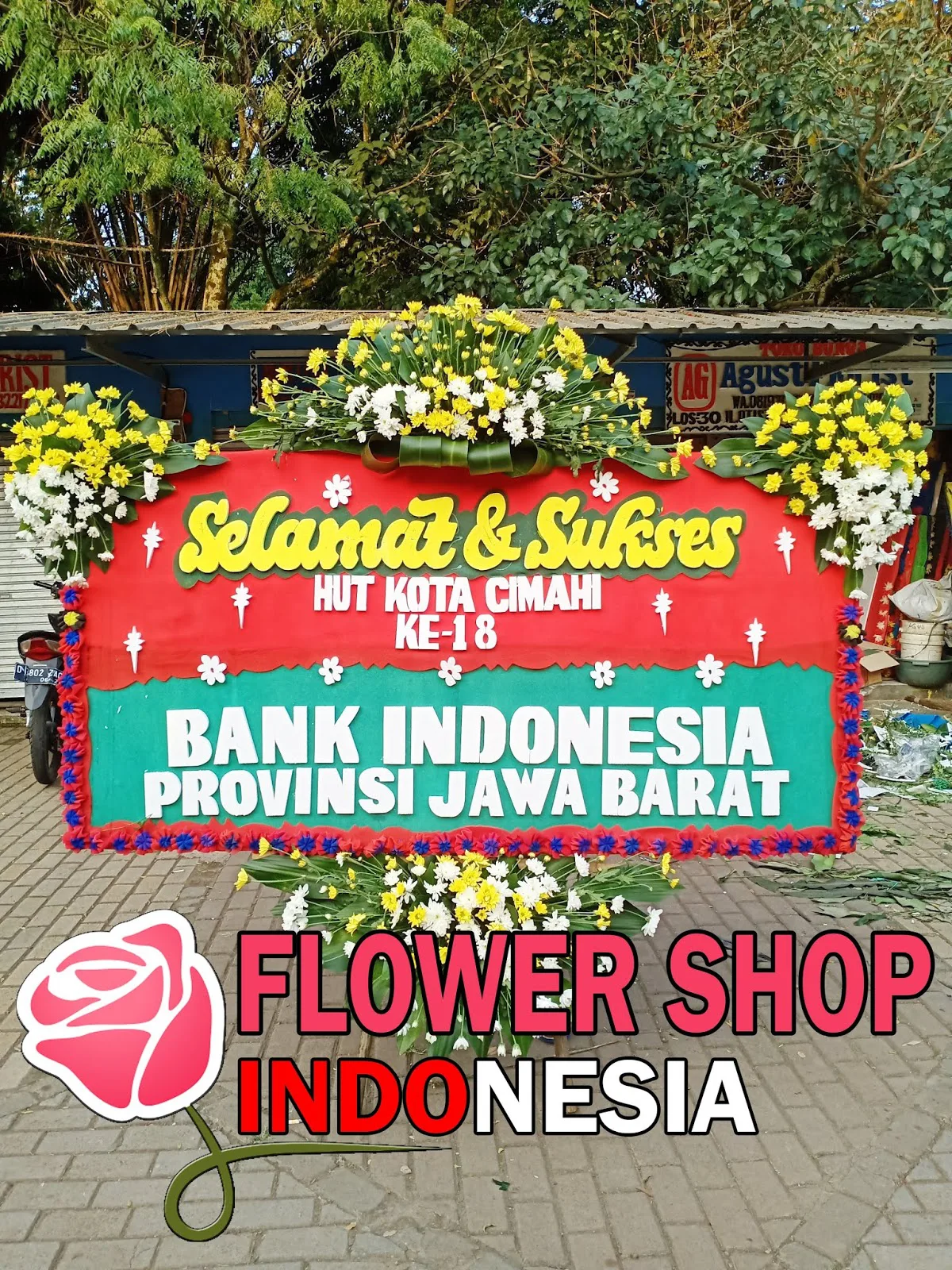 Bunga Papan Selamat dan Sukses